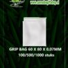 Cannabis giftshop GRIP BAG 60 X 80 X 0,07MM all
