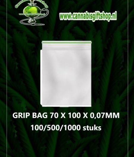 Cannabis giftshop GRIP BAG 70 X 100 X 0,07MM all