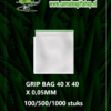 Cannabisgiftshop GRIP BAG 40 X 40 X 0,05MM