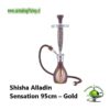 Shisha Alladin Sensation 95cm – Gold
