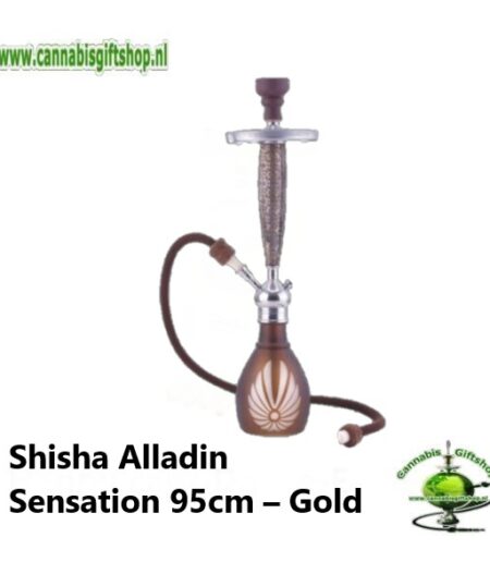 Shisha Alladin Sensation 95cm – Gold