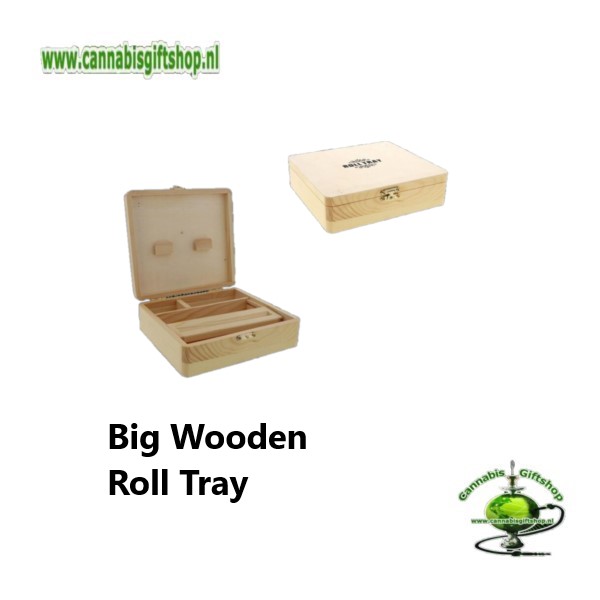 Big Wooden Roll Tray