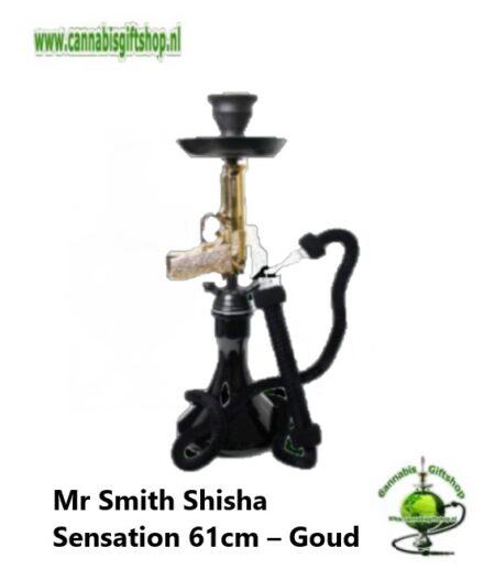 Mr Smith Shisha Sensation 61cm – Goud