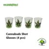 Cannabuds Shot Glasses (4 pcs)