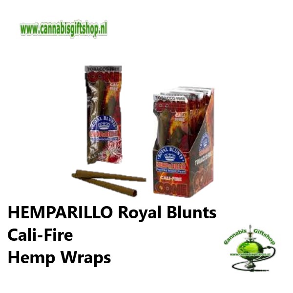 Hemparillo Royal Blunts  Cali-Fire Hemp Wraps