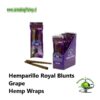 Hemparillo Royal Blunts Grape Hemp Wraps