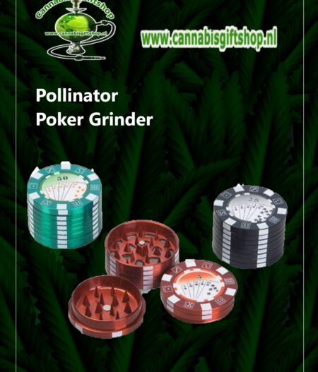Pollinator Poker Grinder drie kleuren
