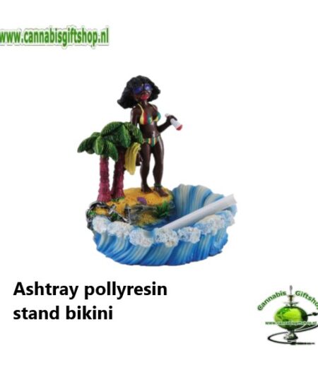 Ashtray pollyresin stand bikini