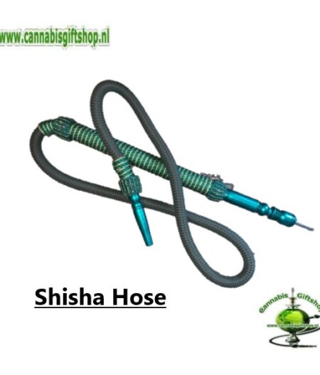 Shisha Hose  Green / Gold