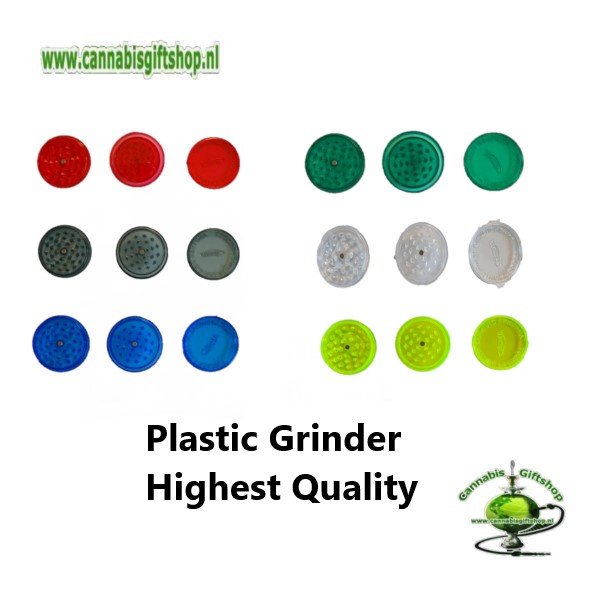 Plastic Grinder Highest Quality 3 Layers 60 mm