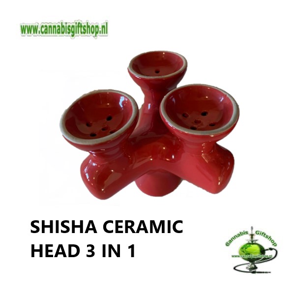 SHISHA CERAMIC HEAD 3 IN 1