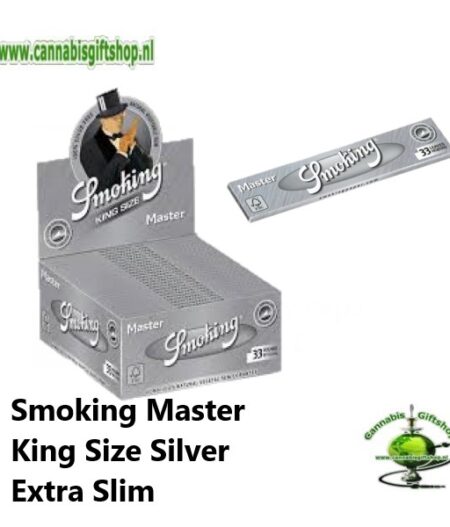 Smoking Master King Size Silver Extra Slim