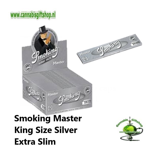 Smoking Master King Size Silver Extra Slim