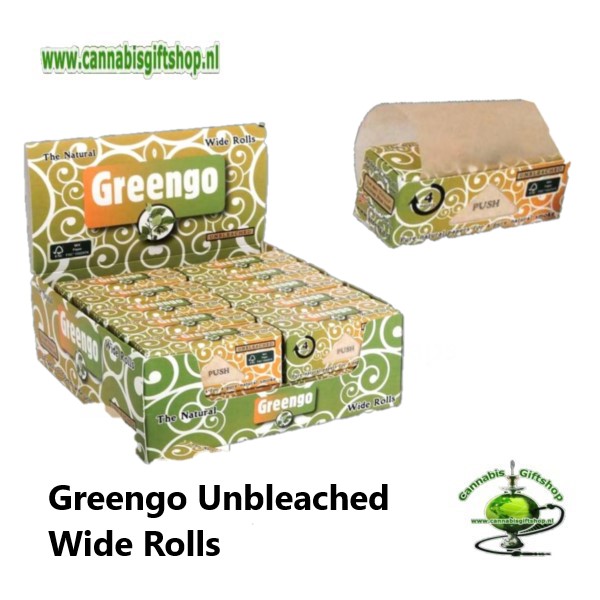 Greengo Unbleached Wide Rolls